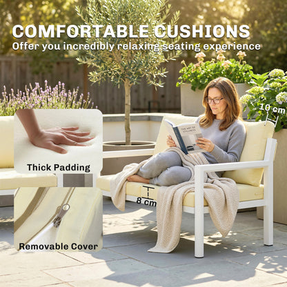 Rattan Garden Furniture Set, Outdoor Furniture Conversation Set