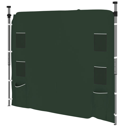 Side Panel for 3x3 m Pop Up Gazebos, 1 Pack Sidewall Only, Green
