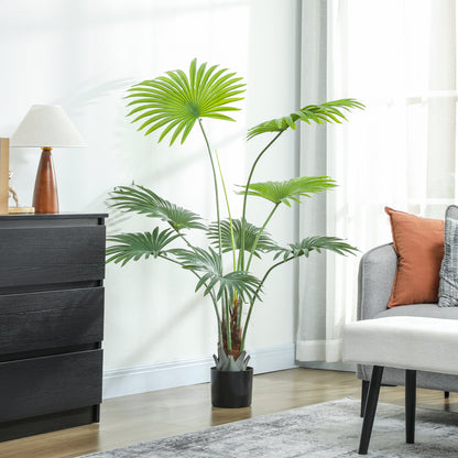 Artificial Plant with PEVA Leaves and Coconut Coir for Home Office