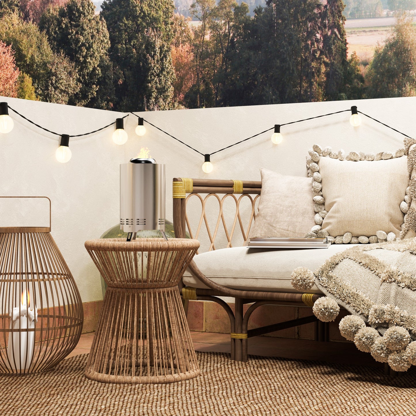 Stainless Steel Smokeless Wood Burning Firepit Garden Fire Pit