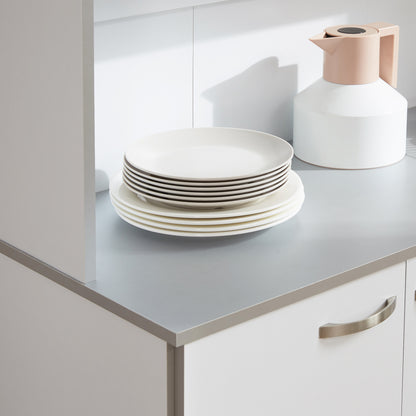 Freestanding Kitchen Cupboard, Storage Cabinet with Doors White