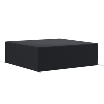 225x210cm Outdoor Garden Furniture Protective Cover Black