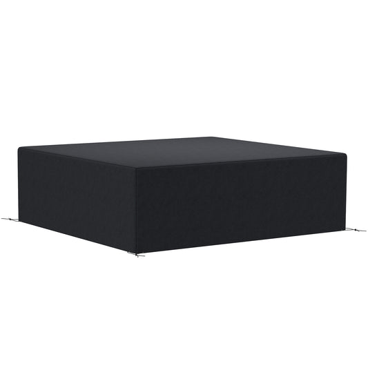 225x210cm Outdoor Garden Furniture Protective Cover Black