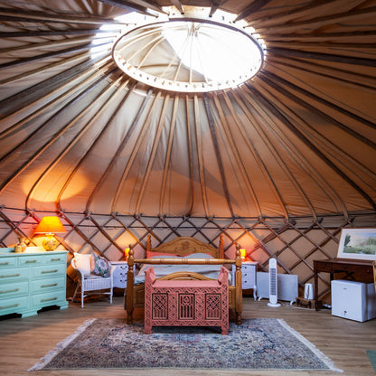 Enjoy a Relaxing 2-Night Yurt Retreat for Just £204 Per Couple at Joy Retreat, St Aubin!  Unwind and Reconnect with Nature for less!