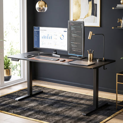 Standing Desk Memory Control Adjustable Black