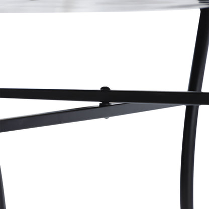 Mosaic Table Round Ceramic Bistro Garden Furniture Side Bar Table Patio