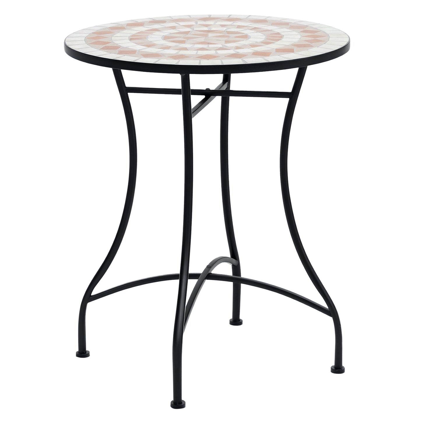 Mosaic Table Round Ceramic Bistro Garden Furniture Side Bar Table Patio