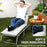 Sun Lounger Cushion Only, Garden Lounge Chair Cushion, Light Grey