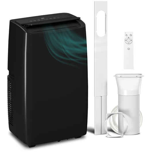 14,000 BTU Portable Air Conditioner Unit with Remote, 24H Timer