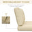 3-Piece Back and Seat Cushion Pillows Replacement, Patio Chair Cushions Set for Indoor Outdoor, Beige