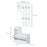 Entryway Furniture Set-White