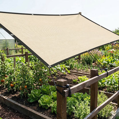 Sun Shade Sail with UV Protection 2 x 3 m Beige