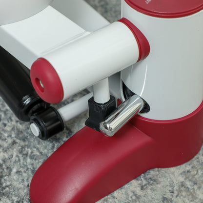 Mini Stepper Machine with LCD Monitor, Non-Slip Pedals, Grey