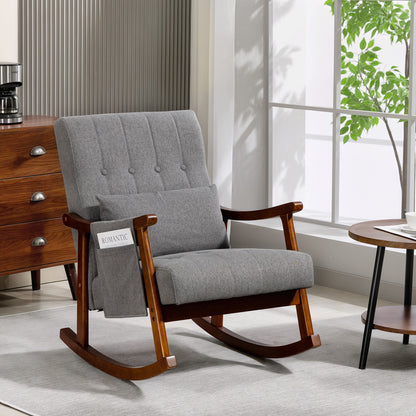 Modern TV Cabinet Stand Storage Shelves Table Mobile Walnut