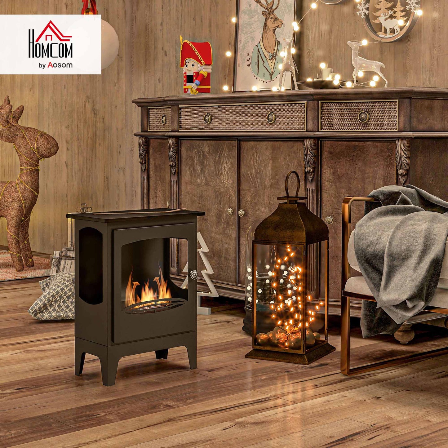 Freestanding Bioethanol Fireplace Ethanol Fireplace Stove