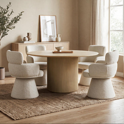 Zuno Dining Chair - Oatmeal