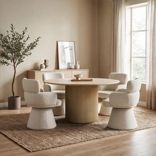 Zuno Dining Chair - Oatmeal