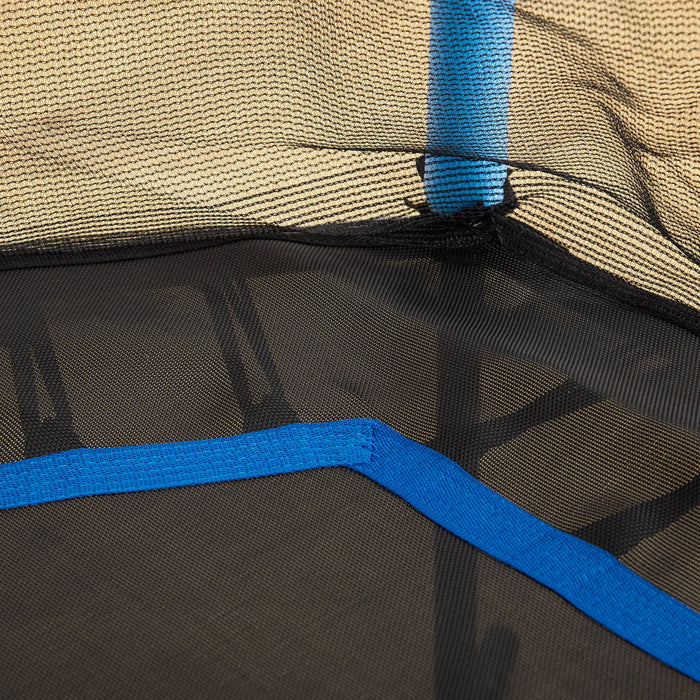 5.4FT Kids Trampoline with Enclosure Indoor Outdoor Blue