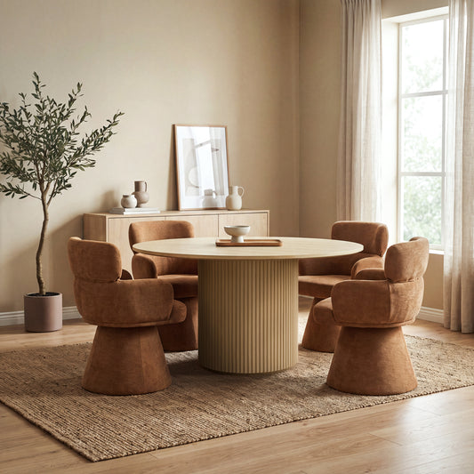 Zuno Dining Chair - Ceramic