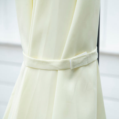 Outsunny 2.5M Garden Cantilever Parasol with 360¬¨‚àû Rotation, Offset Roma Patio Umbrella Hanging Sun Shade Canopy Shelter with Cross Base, Beige