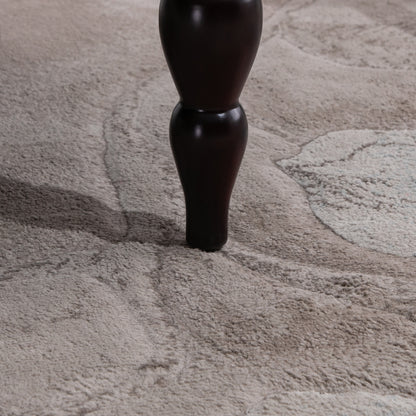 2 Seat Sofa Lounger Couch with Wood Frame Button Tufts Carved Legs Vintage Design Compact Home Bedroom Loveseat Grey