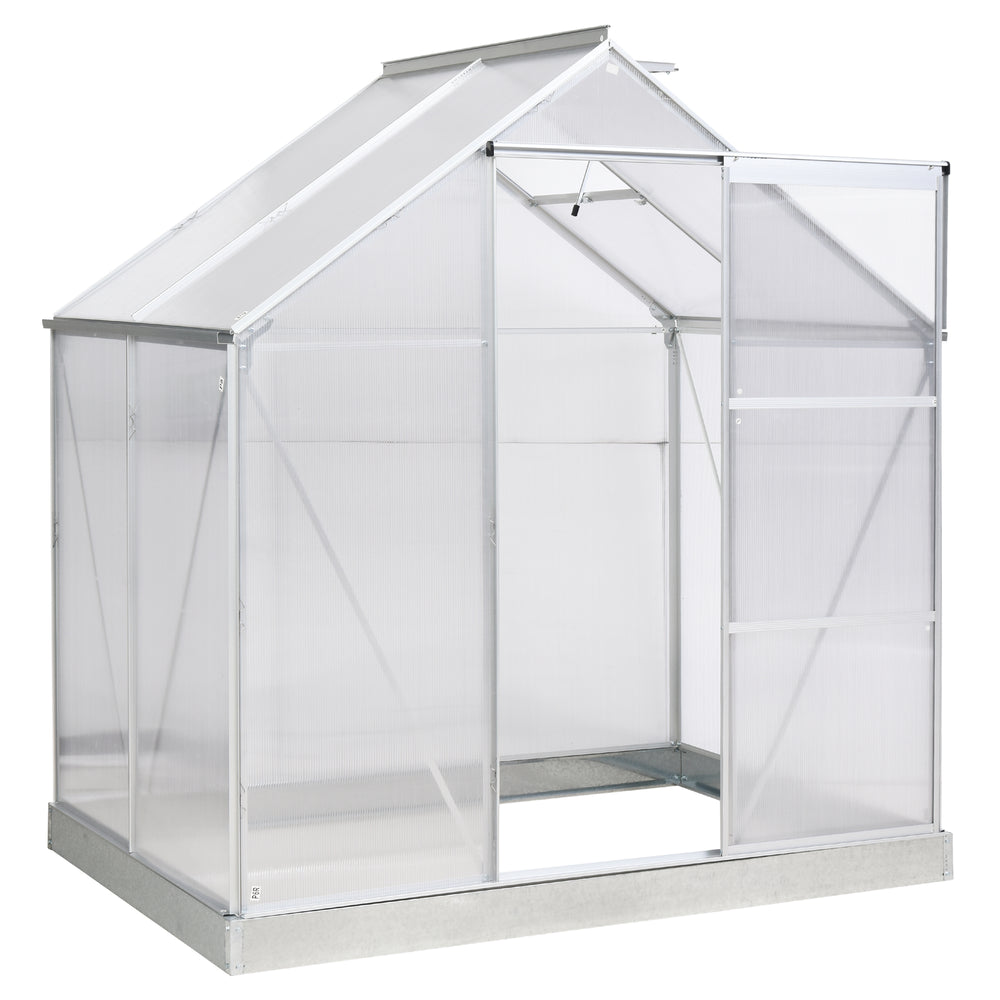 6 x 6FT Clear Greenhouse