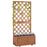 Wooden Gardening Display Flower Planter Stand Trellis Shelf , 72.5L x 31.5W x 149.5H
