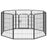 Heavy Duty Puppy Play Pen, 8 Panels Pet Exercise Pen for Indoors, Outdoors, Pet Playpen for Large, Medium Dogs, 100Hcm