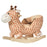 Kids Rocking Horse Toys Giraffe Seat w/ Sound Toddlers Baby Toy-Giraffe