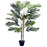 150cm(5ft)  Artificial Palm Tree Decorative Indoor Faux Green Plant w/Leaves Home Décor Tropical Potted Home Office