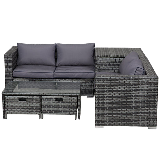 Rattan Sofa Set