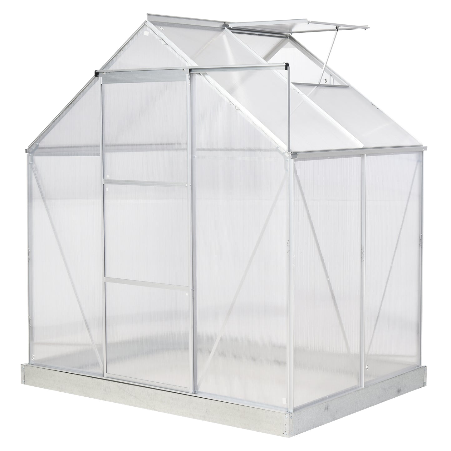6 x 6FT Clear Greenhouse