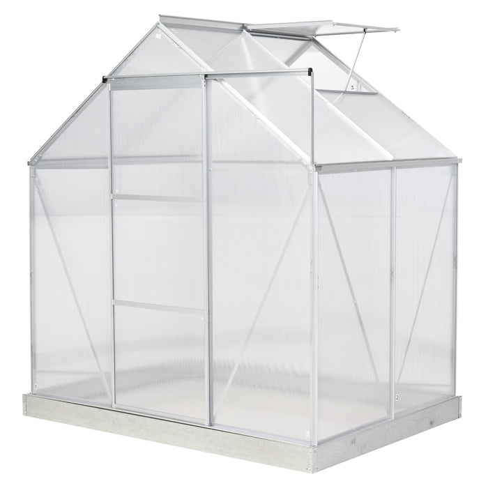 6 x 6FT Clear Greenhouse