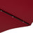 24 LED Solar Powered Parasol Umbrella-Wine Red