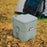 Portable Travel Mobile Toilet Outdoor Camping Handle WC Grey