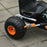 Kids Adjustable Seat PP Pedal Go-Kart Blue/Orange