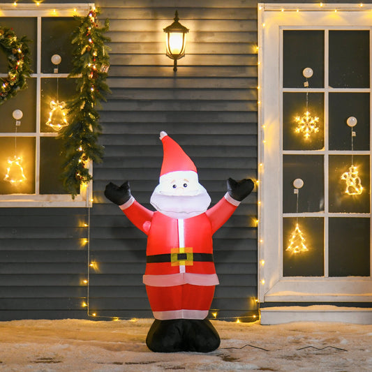 Inflatable santa claus