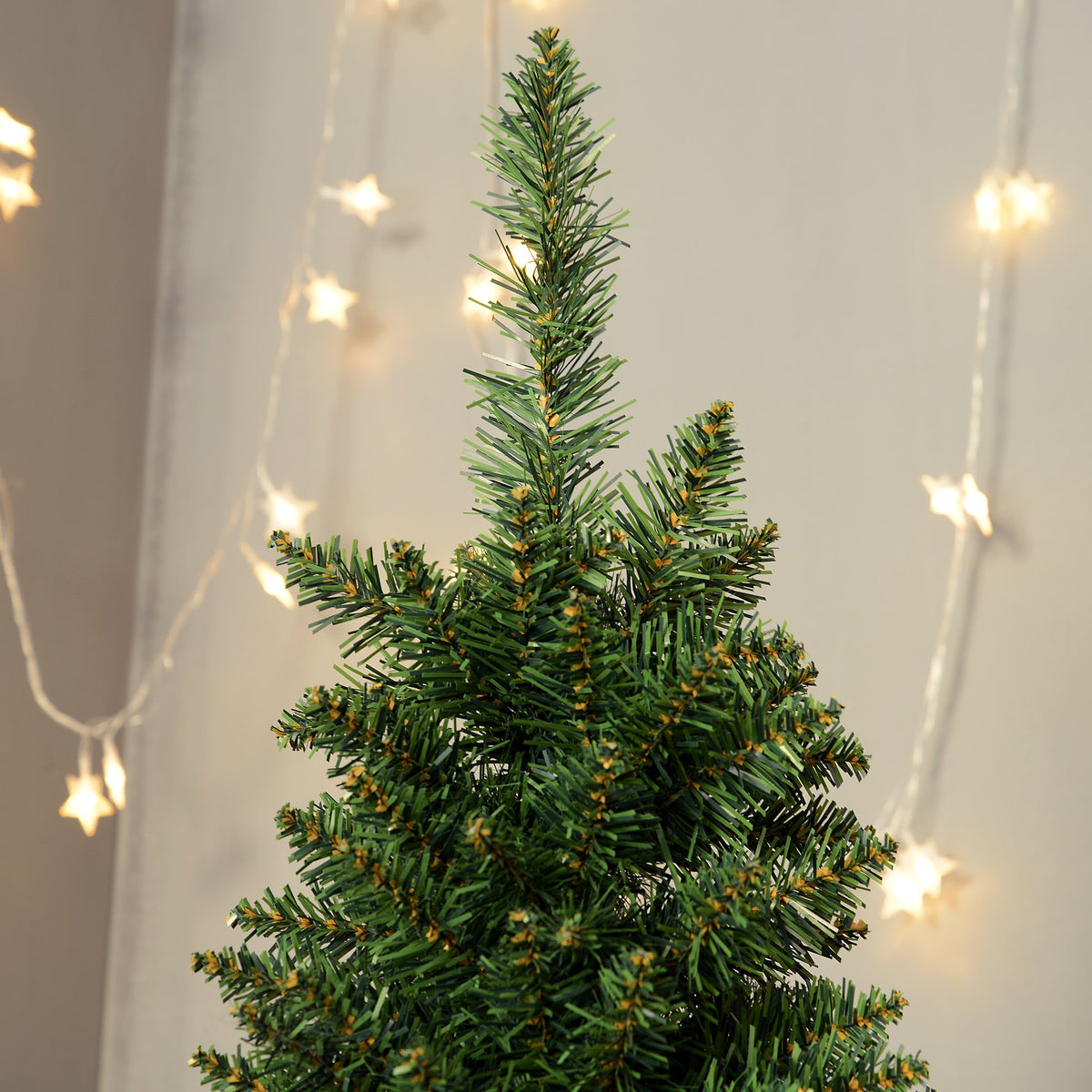 7ft Slim Artificial Christmas Tree with 499 Tips & Stand