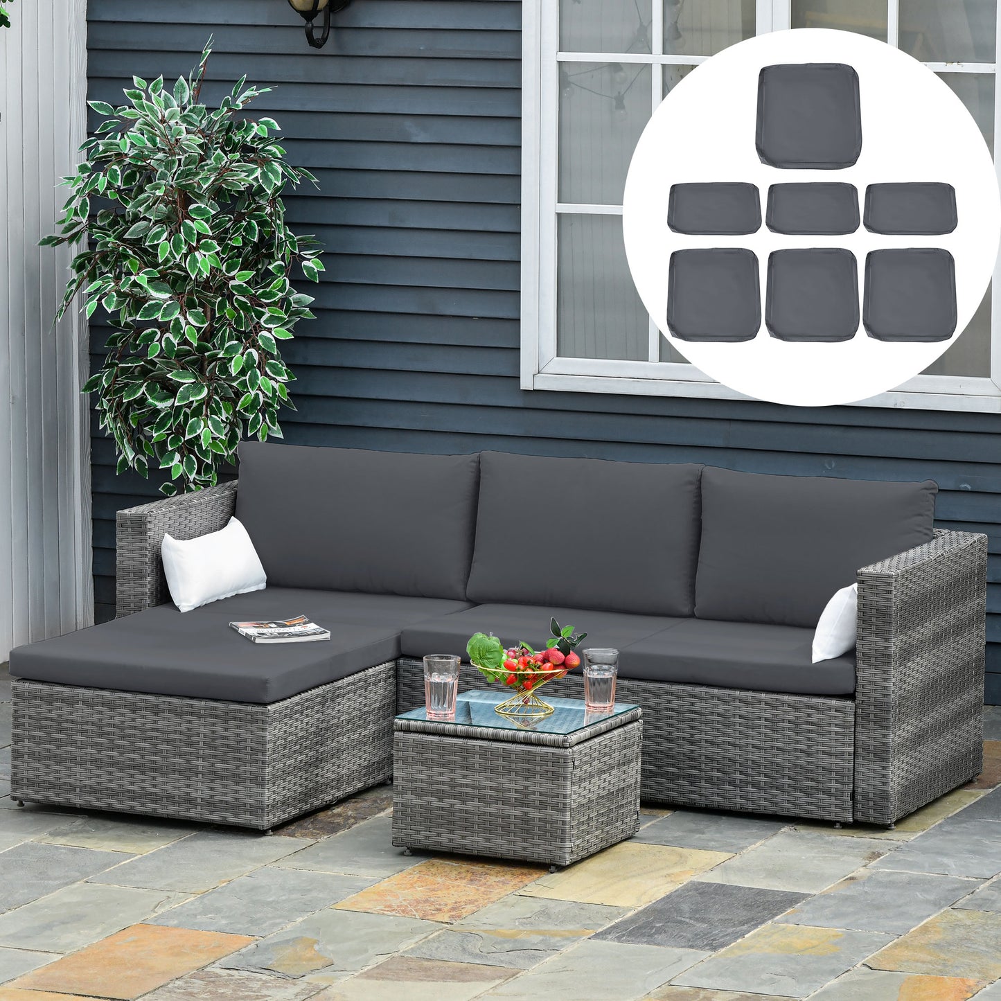 Outdoor Seat Cushion Covers