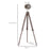 Vintage Tripod Floor Lamp Retro Industrial Photography Light Spotlight Antique Searchlight Wooden Base