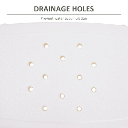 Rectangular Adjustable Height Mobility Medical Grade Stabilized Shower Seat Bath Stool