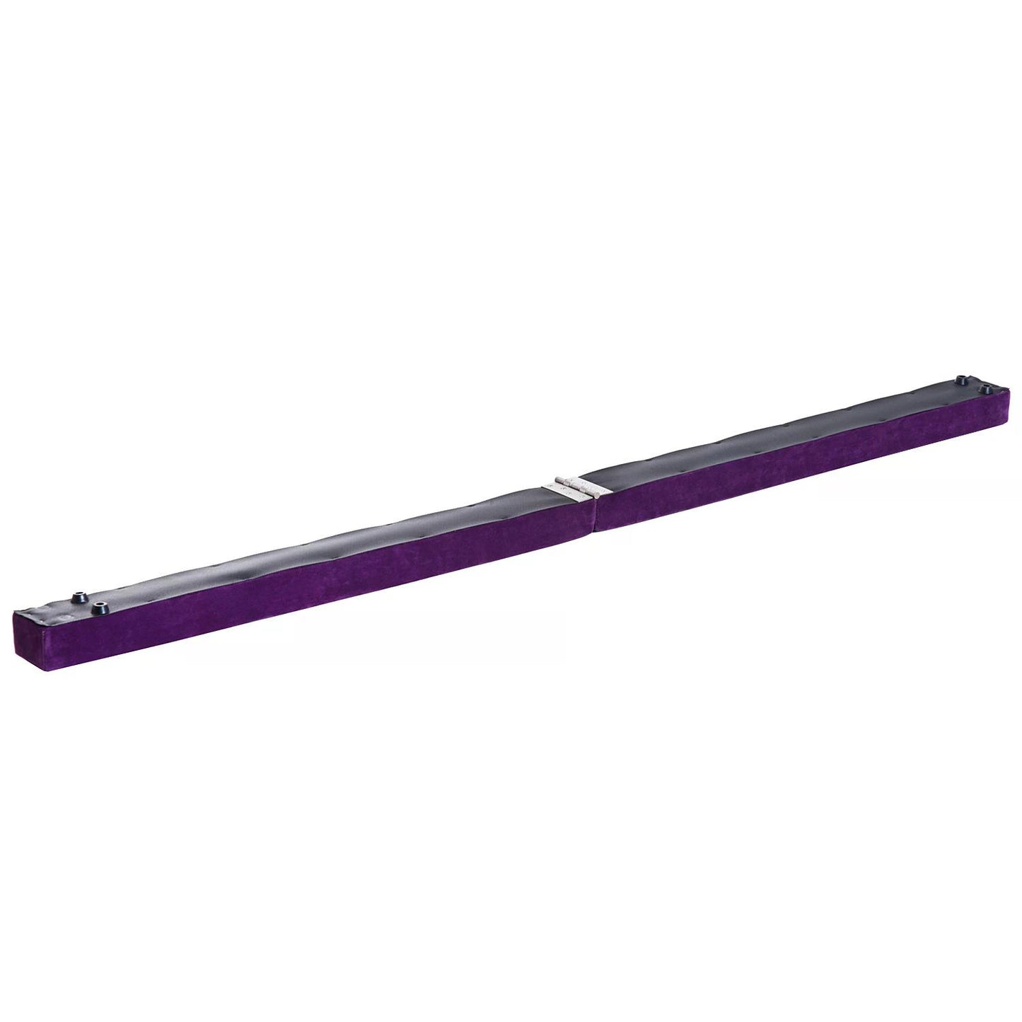 HOMCOM 2.4M 8FT Gymnastics Folding Balance Beam Home Gym Training Exercise Sports - Purple