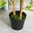 Artificial Tree, Set of 2 Artificial Bamboo Trees Decorative Plant with Nursery Pot for Indoor Outdoor Décor, 120cm