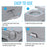 Portable Travel Mobile Toilet Outdoor Camping Handle WC Grey