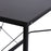 Corner Gaming Desk L-Shape Computer PC Workstation Home Office Three Worktop Writing Table 76x150cm Black