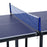 Folding Mini Table Tennis/Ping Pong Table Set-Black/Blue