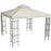 3 x 3(m) Gazebo Canopy Roof Top Replacement Cover Spare Part Cream White (TOP ONLY)