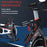 8kg Flywheel Stationary Exercise Bike Racing Bicycle Home Fitness Trainer with Adjustable Resistance LCD Display Wheels Black