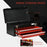 DURHAND 2 Drawer Tool Chest, Lockable Metal Tool Box with Ball Bearing Runners, Portable Toolbox, 460mm x 240mm x 220mm