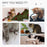 Cat Tree for Indoor Cats 100cm Kitten Climbing Tower Activity Center with Sisal Scratching Post Condo Perch Hanging Balls Teasing Rope Toy Cushion